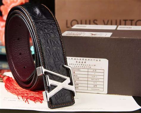 louis vuitton belt identification number.